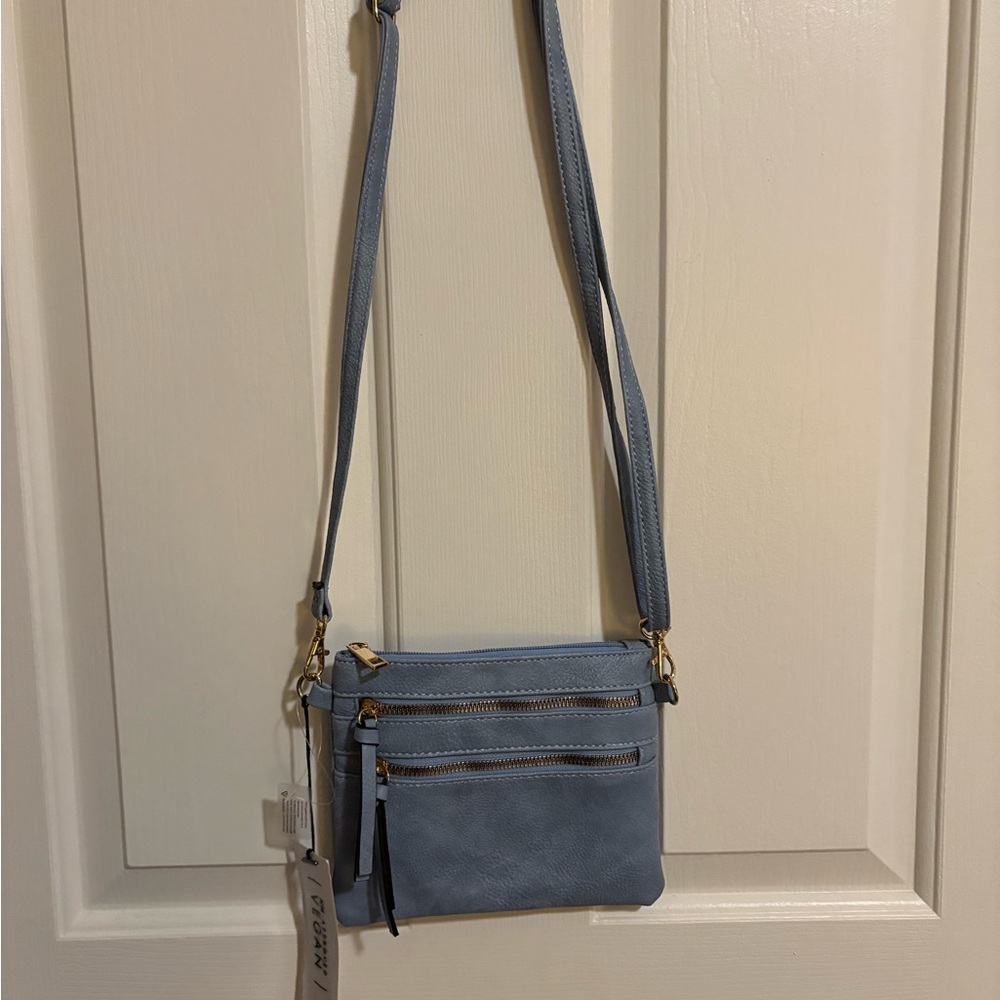 Light Blue Crossbody Bag